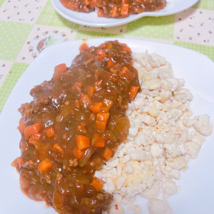 ソイライスで糖質制限！キーマカレー